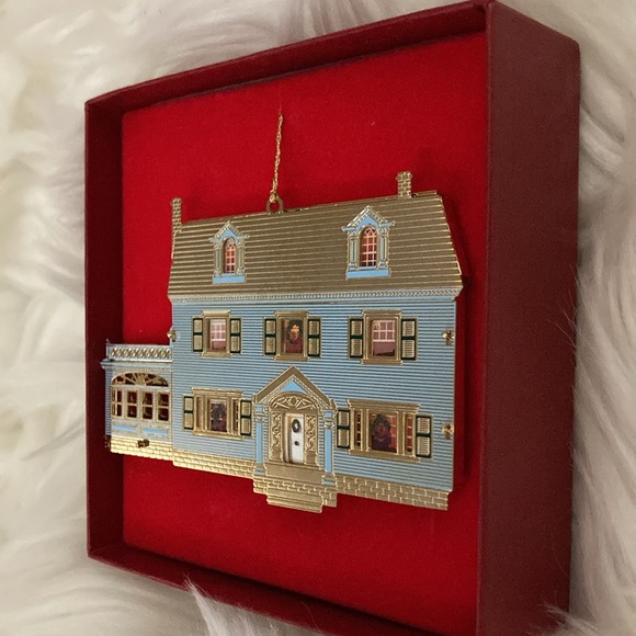 Bing & Grøndahl 3D Mini Dollhouse 24KT Gold Finish Xmas Ornament Decoration 1920 - Picture 6 of 13